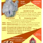........13 et 16 juin 2024 .......:  Fête de Saint Antoine à Cuges-Les- Pins